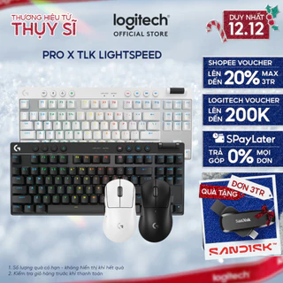 Combo Bàn phím Gaming Logitech G PRO X TKL LIGHTSPEED và Chuột Logitech G PRO X SUPERLIGHT 2 DEX