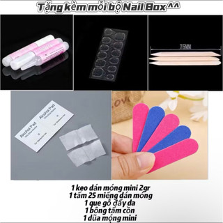 ( HOẢ TỐC ) NAILBOX SƠN THẠCH VẼ ĐẦU MÓNG NƠ ĐỎ SANG XỊN