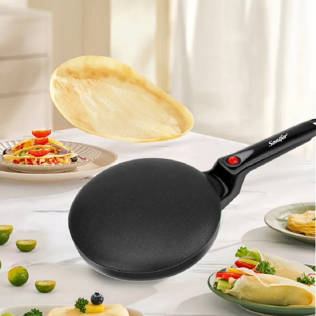 Máy nướng bánh tráng 900W kiểm soát nhiệt độ chính xác, bánh thơm ngon