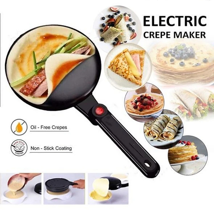 Máy làm bánh cuốn 600W làm bánh đa năng, phù hợp gia đình