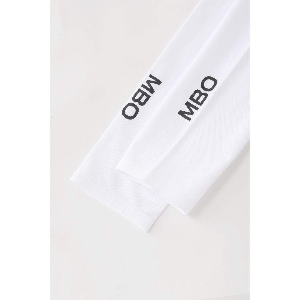 AA10 - Ống Tay MBO White, Tất Ống Tay Đạp Xe