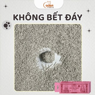 Combo 3 túi đậu lành hương hoa hồng 6L cho mèo . siêu vón cục -không bết đáy . khử mùi tốt