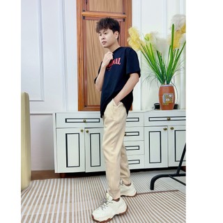 Quần Jogger Nỉ 2DA HS HOÀNG SỰ GROUP Unisex Nam Nữ Bo Gấu Thể Thao Dáng Jogger Basic 4 Màu