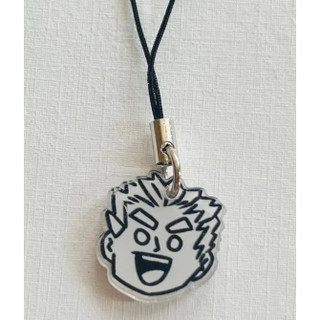 Mặt Treo Điện Thoại Haikyuu Hình Phác Thảo Người Que Đen Trắng, Móc Khóa/Mặt Treo Túi, Anime Bóng Chuyền