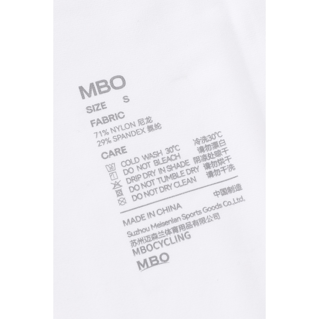 AA10 - Ống Tay MBO White, Tất Ống Tay Đạp Xe