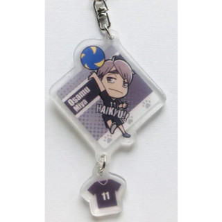 Móc Khóa/Mặt Dây Chuyền Haikyuu Anime Áo Đồng Phục Bóng Chuyền Số (Jersey number), Bộ 2 Chiếc