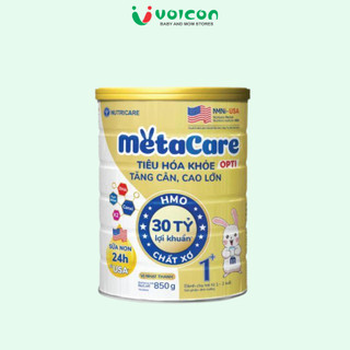 Sữa công thức Nutricare MetaCare Opti, công nghệ Postbiotic hỗ trợ tiêu hóa, đề kháng, phát triển toàn diện