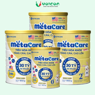 Sữa công thức Nutricare MetaCare Opti, công nghệ Postbiotic hỗ trợ tiêu hóa, đề kháng, phát triển toàn diện
