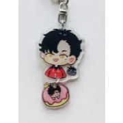 Bộ 2 Chiếc Móc Khóa Haikyuu Anime Bóng Chuyền Có Thể Kết Hợp hoặc Phối Hợp (Mix or Match), Mặt Treo Túi/Mặt Dây Chuyền