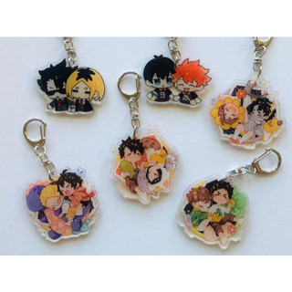 Móc Khóa/Mặt Dây Chuyền/Mặt Treo Túi Haikyuu Bộ Đôi (Duo), Anime Bóng Chuyền