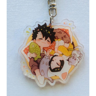 Móc Khóa/Mặt Dây Chuyền/Mặt Treo Túi Haikyuu Bộ Đôi (Duo), Anime Bóng Chuyền