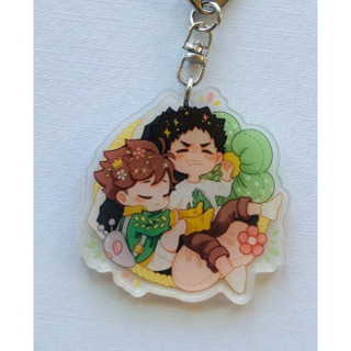 Móc Khóa/Mặt Dây Chuyền/Mặt Treo Túi Haikyuu Bộ Đôi (Duo), Anime Bóng Chuyền