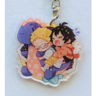 Móc Khóa/Mặt Dây Chuyền/Mặt Treo Túi Haikyuu Bộ Đôi (Duo), Anime Bóng Chuyền