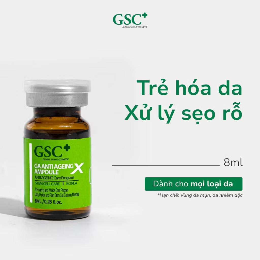 GSC GA Anti-Aging Ampoule X Tế bào gốc chống lão hóa