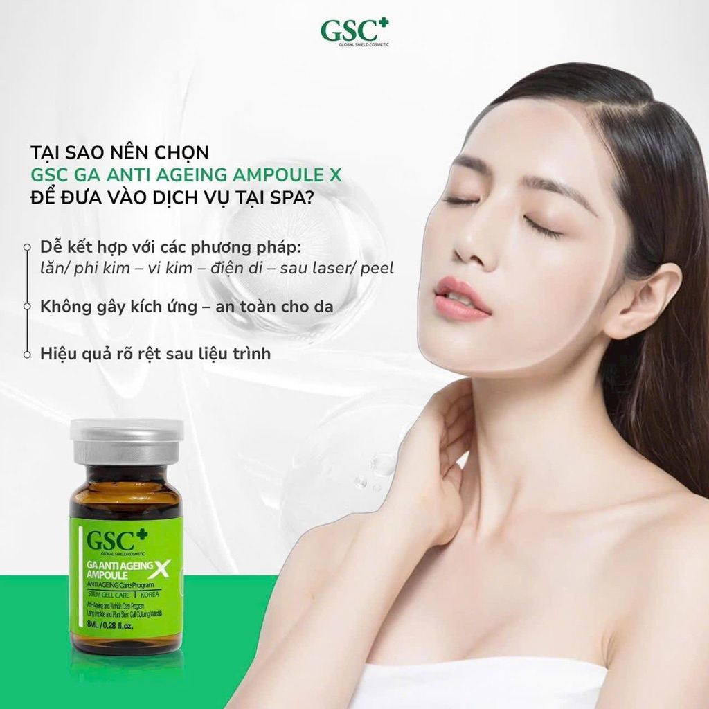GSC GA Anti-Aging Ampoule X Tế bào gốc chống lão hóa