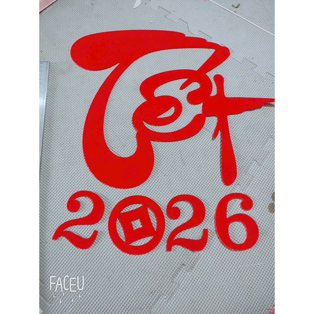 chữ nỉ 2026, chữ TẾT,XUÂN dùng trang trí decor | Shopee Việt Nam