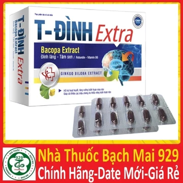 Thực phẩm hỗ trợ sức khỏe hoạt huyết dưỡng não rối loạn tiền đình brain (T-Đình G&P New gold plus)