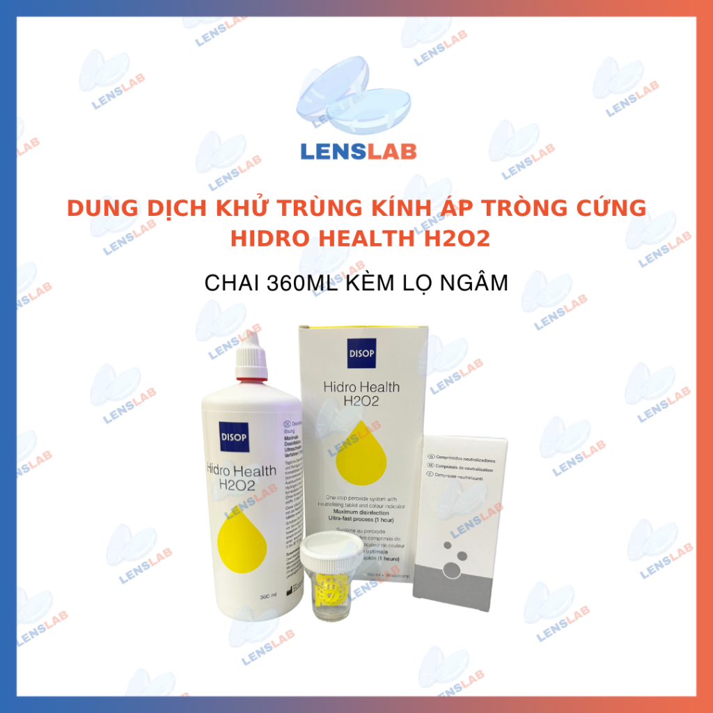 DISOP Hidro Health H2O2 - Dung dịch khử trùng hệ thống hydrogen peroxide hiệu quả và nhanh chóng