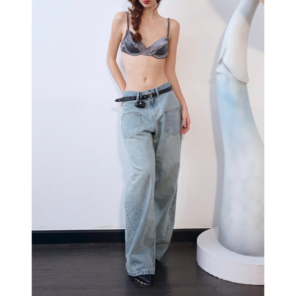 Velia Bralette - Remmus | Áo bra chất liệu lụa mịn dày cao cấp