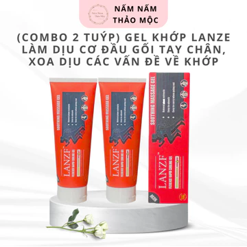 (2 HỘP)GEL XOA BÓP LANZF MOOTHINH giảm đau xương Khớp Gel massage làm dịu cơ bắp toàn thân