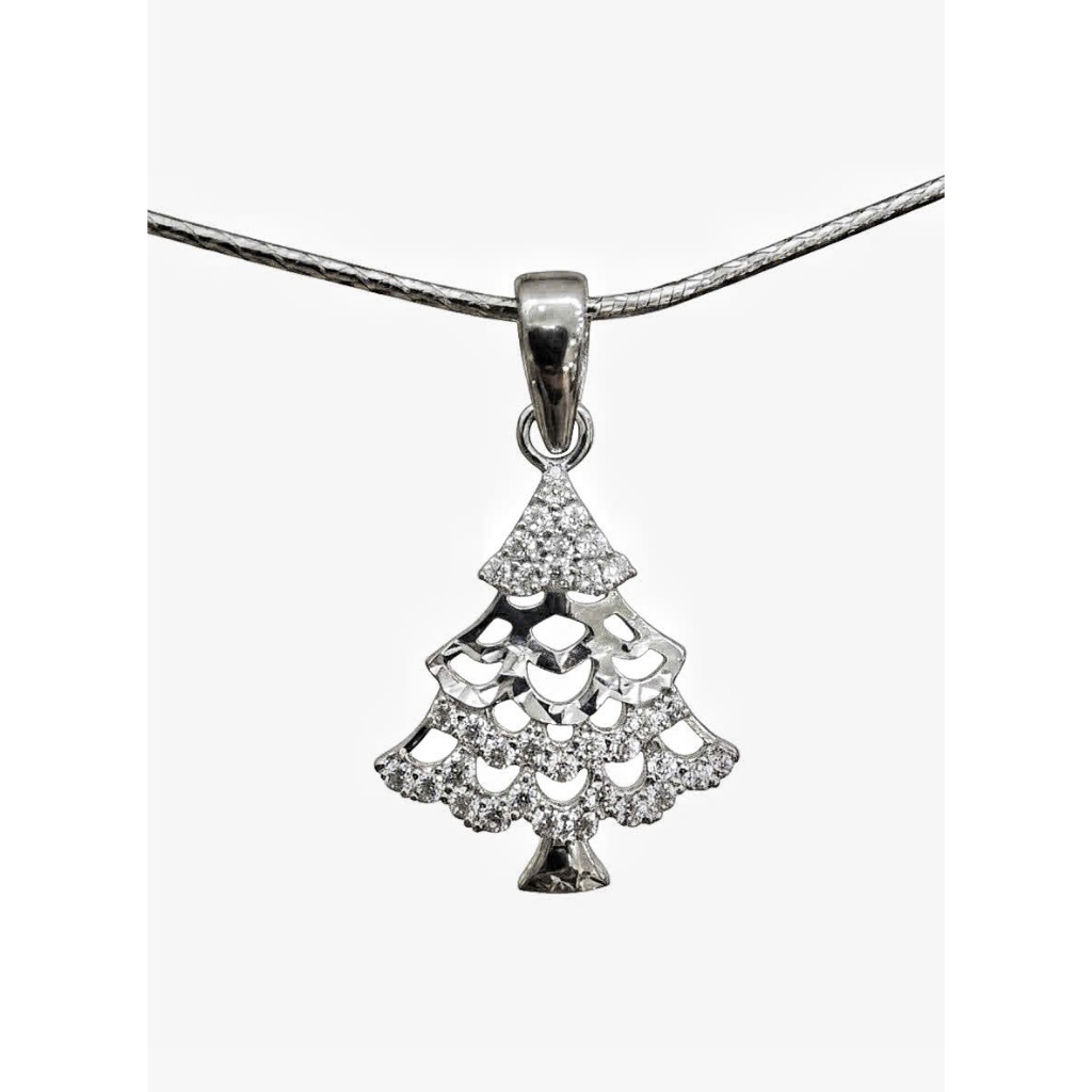 Mặt dây chuyền kết hợp charm bạc 925 Luna Jewelry cây thông noel giáng sinh