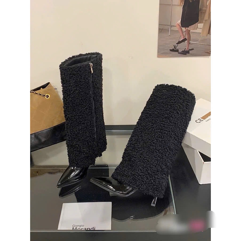 🌸🌸 Boot  quần lông gập