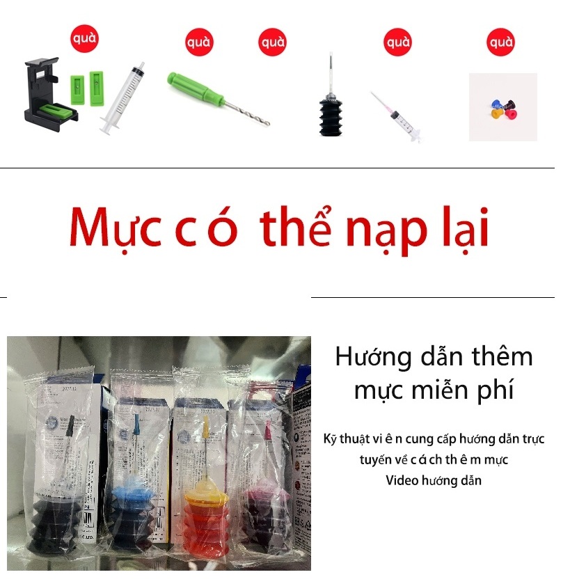Hộp mực Canon PG 47 CL 57 57S PG47 CL57 Dành cho Canon Pixma E400 410 460 477 480 470 270 E4270 E3170 E3177 417