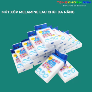 COMBO 10 Mút Melamine Ma Thuật Tẩy Rửa Làm Sạch Nhà Bếp, Phòng Tắm, Vệ Sinh Nhà Cửa 484