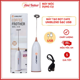 Máy Tạo Bọt Sữa, Đánh Bọt Cà Phê Uniblend DC-08 Chính Hãng – Tạo Bọt Mịn, Thưởng Thức Đậm Đà
