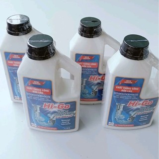 Combo 3 Chai Hi-Go – Thông Cống Nhanh 3–5 Phút, Sạch Sâu Mọi Ngóc Ngách 1kg/chai