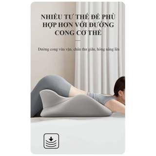Gối Thư Giãn Công Thái Học Đa Năng, Gối Tựa Lưng, Chống Mỏi, Hỗ Trợ Tư Thế Tình Yêu Nằm Sắp, Nằm Ngửa, Ghế Tình Yêu