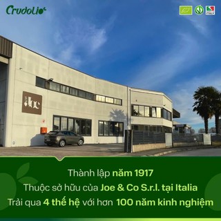 Dầu hạt ép lạnh hữu cơ Crudolio nhập khẩu từ Ý - dầu olive, hạt lanh, hạt cải hướng dương, gai dầu