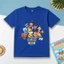 Áo Thun PAW PATROL Size Trẻ Em Và Người Lớn, Vải Poly Thái Mặc Mát Dầy Dặn, Size Từ 7 - 95kg, 2026