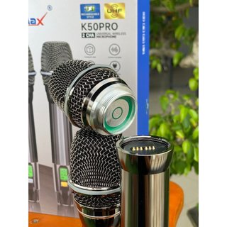 Micro Không Dây MTMAX K50PRO Bắt Sóng Xa, Chống Nhiễu Chuyên Nghiệp, Lọc Âm, Chống Hú Rít Cực Tốt, Thiết Kế Ấn Tượng