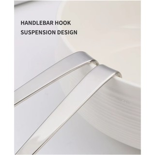 Muôi inox 18/10 vuông cán móc [484], muôi canh, muôi lẩu cỡ vừa 22cm N484