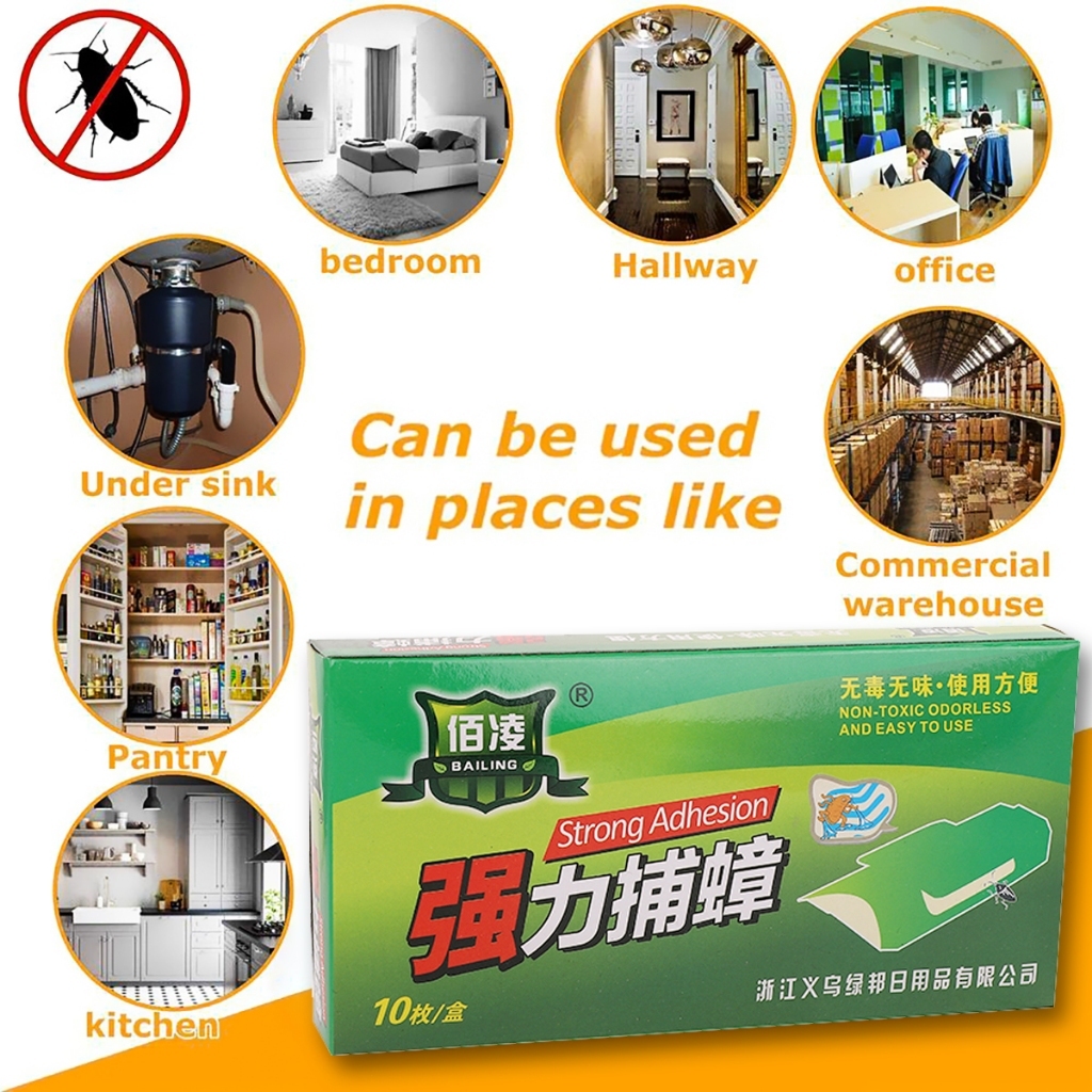 Bẫy Dán Gián, Kiến Đa Năng - Keo Dính Bẫy Côn Trùng Hiệu Quả Cao, Đặt Trong Nhà Bếp, Kho, Góc Tối | Sản Phẩm Được Nhiều