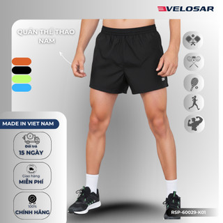 Quần Short Thể Thao Nam VELOSAR Siêu Nhẹ Thoáng Khí Phù Hợp Tennis Chạy bộ Pickleball, Gym RSP-60029
