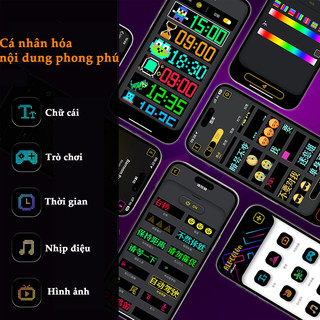 Có Thể Lập Trình Màn Hình Linh Hoạt Xe Tải-Đặc Biệt Mắt Quỷ Đèn LED Hiển Thị Linh Hoạt DIY