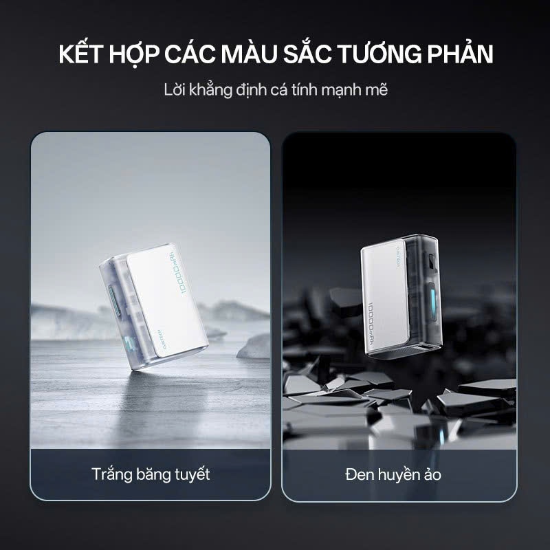 [HỎA TỐC HCM] CUKTECH Sạc dự phòng nhanh Mini Pb100S 30W - 10 mini Pb1055 (55W) 10000mAh Sạc Nhanh – Hỗ Trợ iP16/15/14