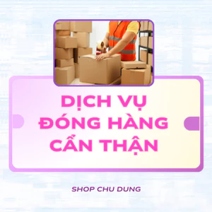 Đóng gói hàng cẩn thận, bọc xốp chống sốc, đóng khung gỗ