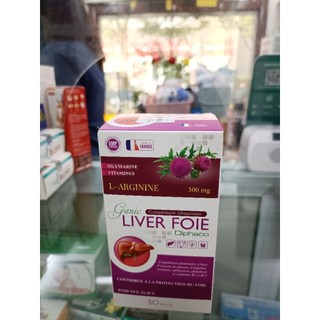 GANIC LIVER - Nhập khẩu Pháp giúp tăng cường chức năng gan, men gan cao, gan nhiễm mỡ