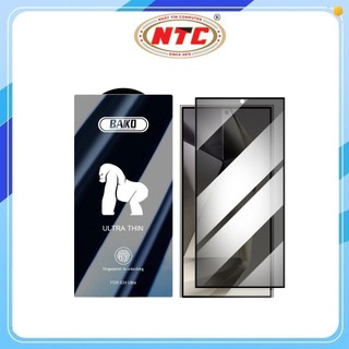 Kính cường lực 9H Baiko Mở khóa vân tay cho ĐT Samsung (Đen)