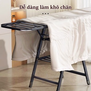 Giá Phơi Quần Áo Kim Loại Gấp Gọn - Siêu Bền, Gọn Nhẹ, Dùng Linh Hoạt Trong Nhà Lẫn Ngoài Trời