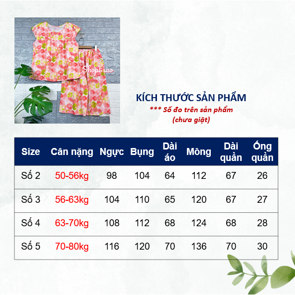 Đồ bộ tole trung niên, bộ tole lanh mặc nhà SHOP5SAO quần lửng, áo cánh tiên có Bigsize (50-80kg) | BigBuy360 - bigbuy360.vn