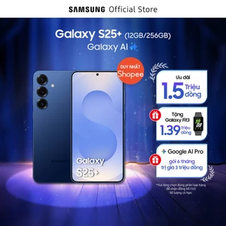 Điện thoại Samsung Galaxy S25+, Điện thoại AI, 256GB, Tìm kiếm thông minh, Video camera đêm Nightography,Chip Snapdragon