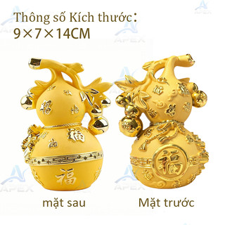 Bầu Hồ Lô Phong Thuỷ Tốt Số Học - Đồ Trang Trí Bàn Gia Đình，Quà Tặng Tet