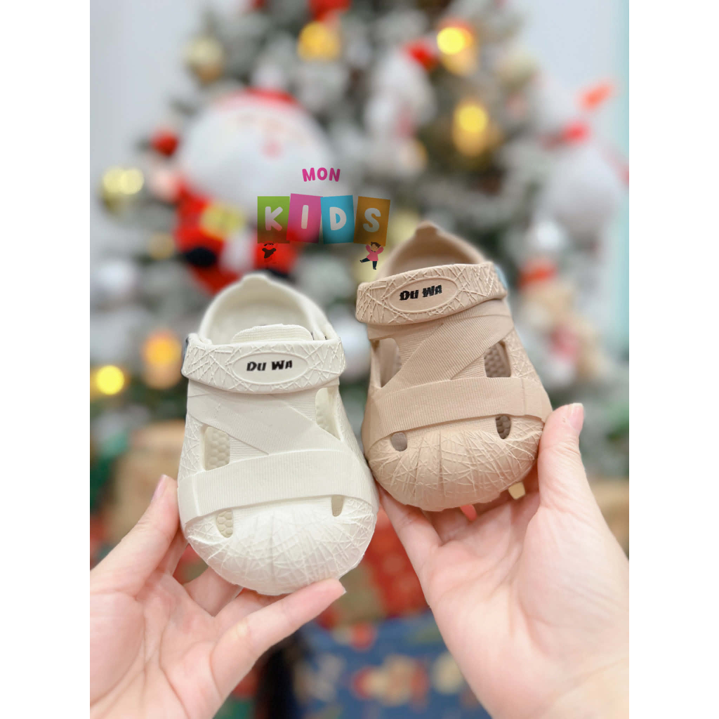 Dép sục nhựa EVA siêu nhẹ cho bé trai , bé gái  hottrend êm chân chống nước chống trơn trượt đi mưa đi biển siêu bền