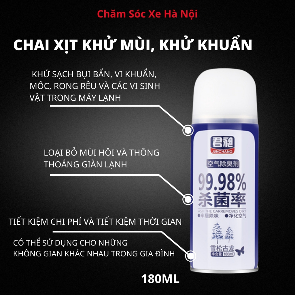 Combo Vệ Sinh Khử Khuẩn Khử Mùi Nội Thất Ô Tô – Làm Sạch Khoang Xe, Diệt Khuẩn, Khử Mùi Điều Hòa – Tặng Khăn Lau & Chổi