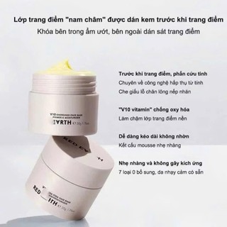 Kem Lót Red Earth V10 Dưỡng Ẩm Che Mờ Lỗ Chân Lông Cho Lớp Makeup Hoàn Hảo 15g,50g