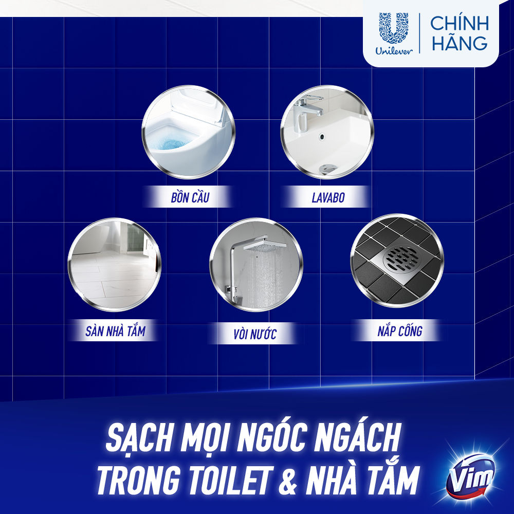 Xịt Bọt Tuyết VIM - Chai 500ML hoalinhhomeshop